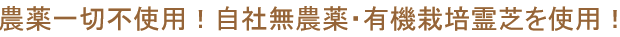 安全性最優先の元に、豊かな自然に囲まれた山間で澄んだ水を引き無農薬有機栽培とこだわって、完全無農薬栽培、防腐剤不使用、無添加の安心安全もちろん高品質にもこだわり自信と誇りを持って皆さんのもとに御届け致します。